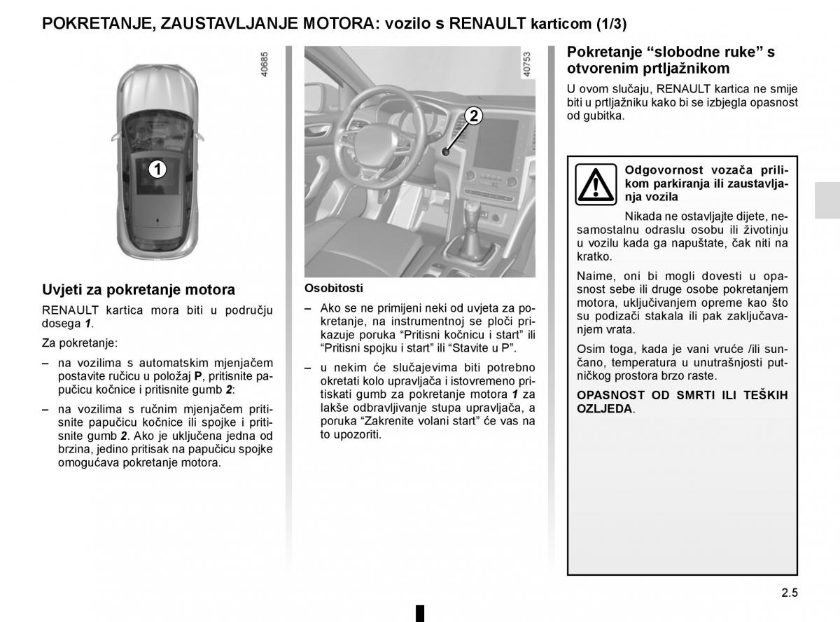 Renault Megane IV 4 vlasnicko uputstvo / page 117