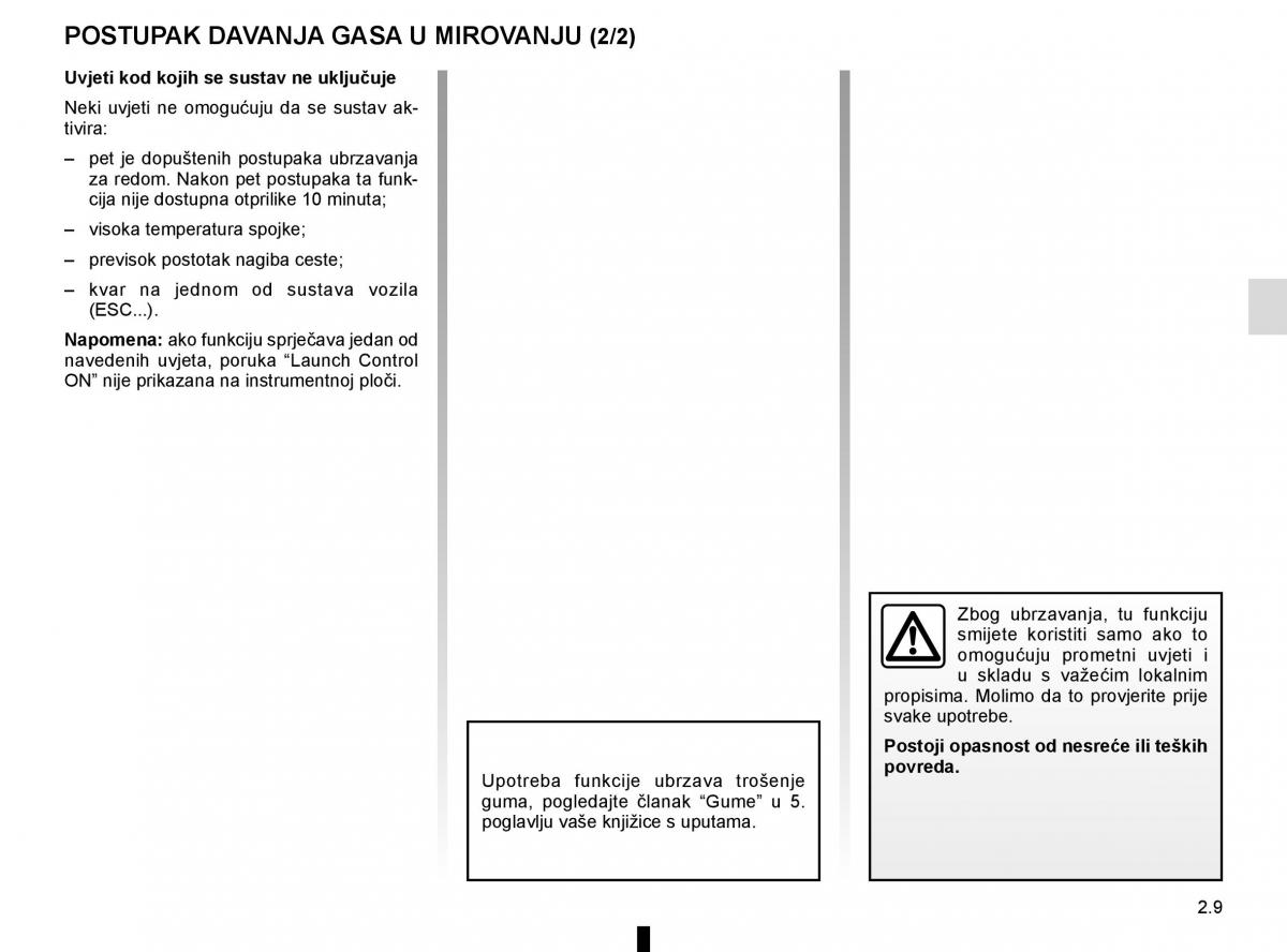 Renault Megane IV 4 vlasnicko uputstvo / page 121