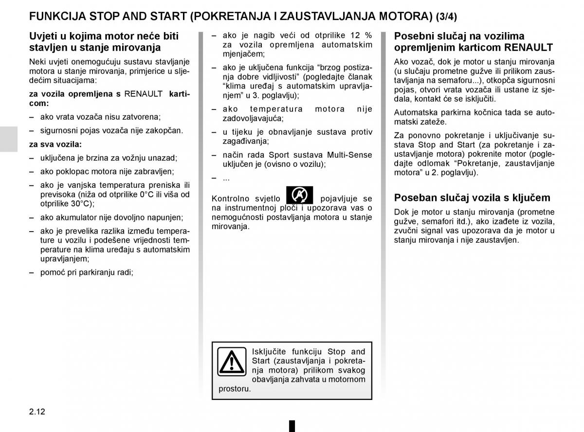 Renault Megane IV 4 vlasnicko uputstvo / page 124