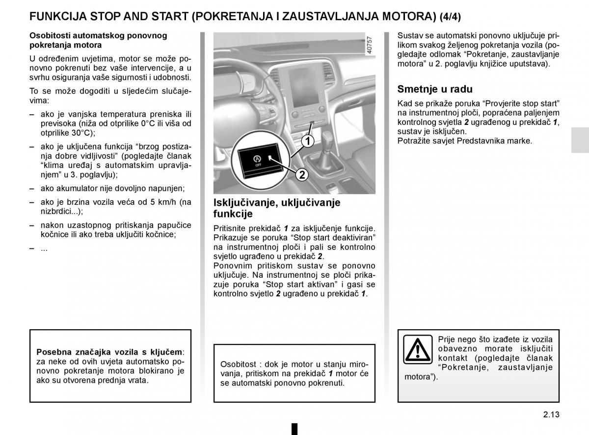 Renault Megane IV 4 vlasnicko uputstvo / page 125