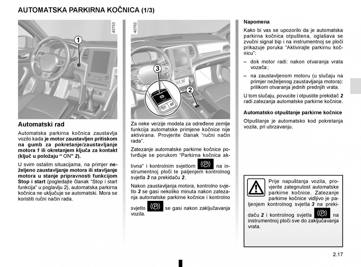 Renault Megane IV 4 vlasnicko uputstvo / page 129