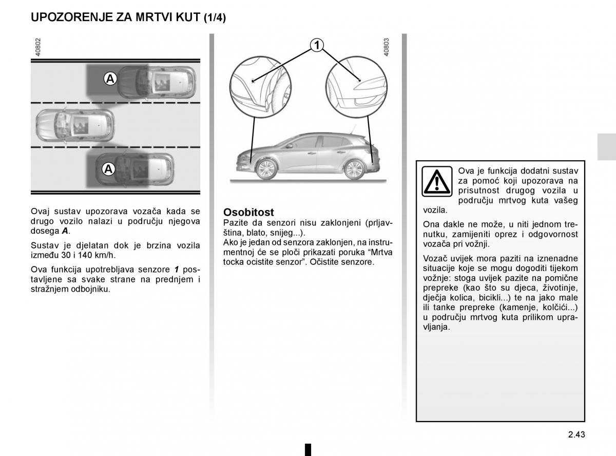 Renault Megane IV 4 vlasnicko uputstvo / page 155