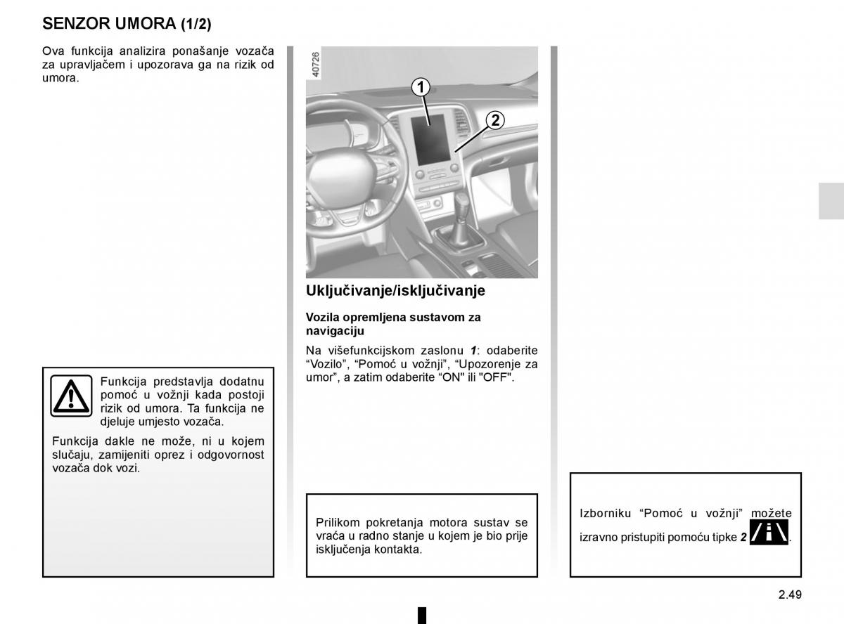 Renault Megane IV 4 vlasnicko uputstvo / page 161