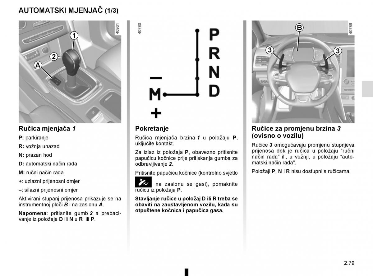 Renault Megane IV 4 vlasnicko uputstvo / page 191