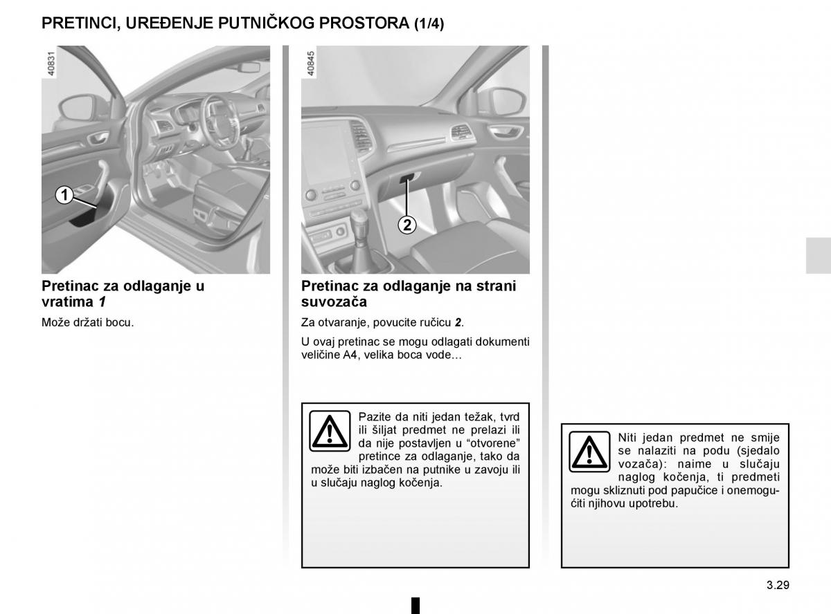 Renault Megane IV 4 vlasnicko uputstvo / page 223