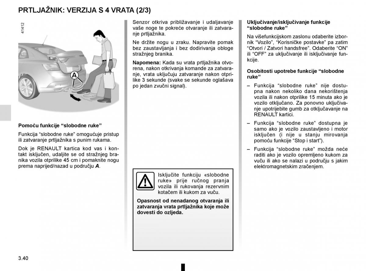 Renault Megane IV 4 vlasnicko uputstvo / page 234