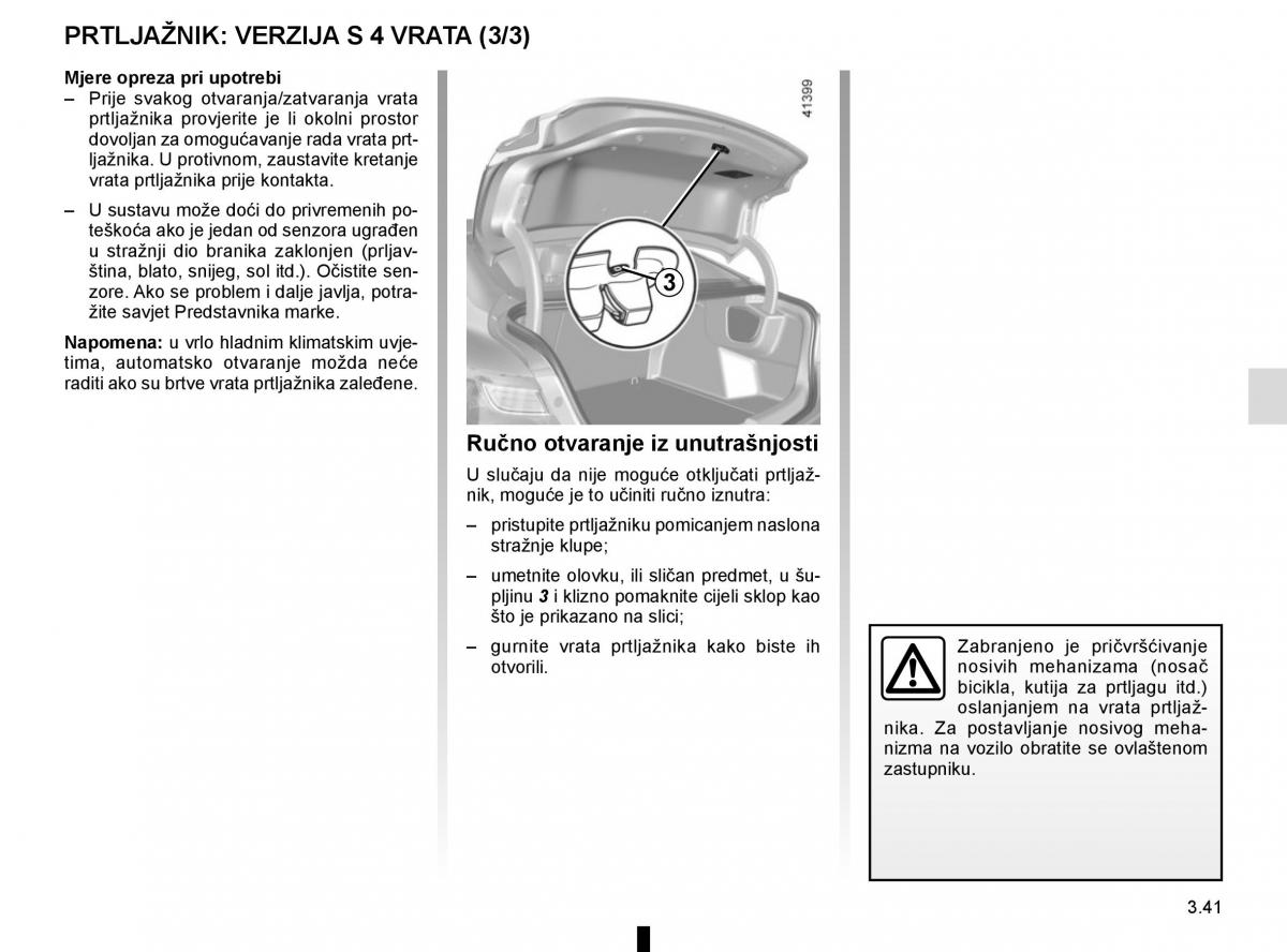 Renault Megane IV 4 vlasnicko uputstvo / page 235