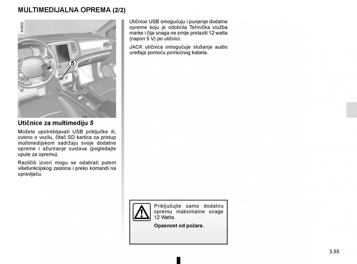 Renault Megane IV 4 vlasnicko uputstvo / page 249