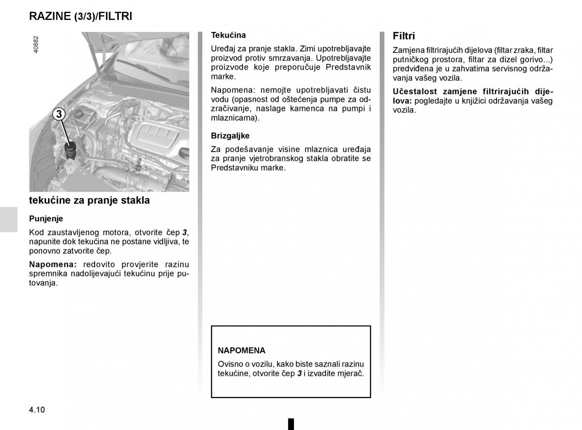 Renault Megane IV 4 vlasnicko uputstvo / page 260