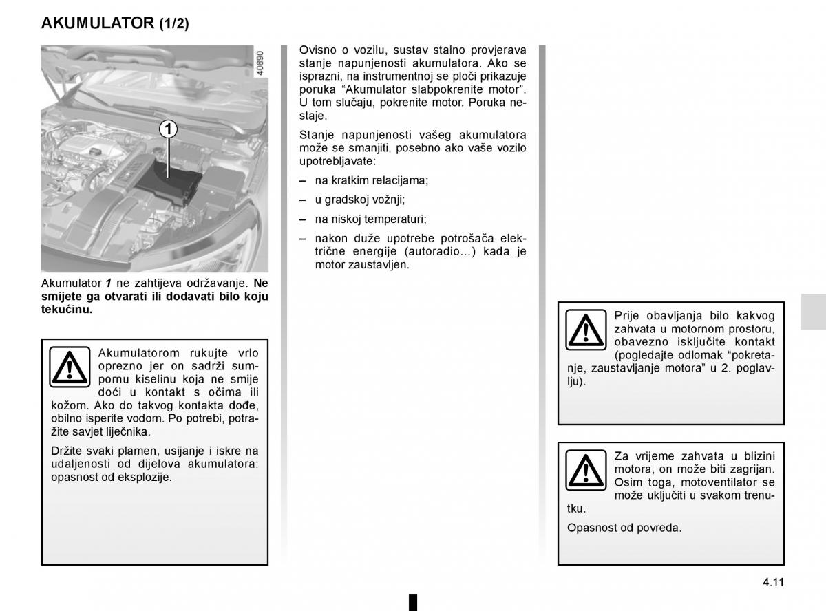 Renault Megane IV 4 vlasnicko uputstvo / page 261