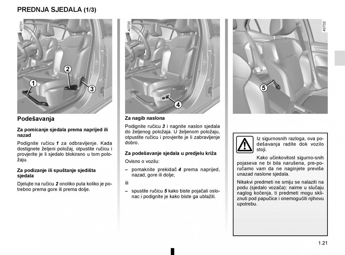 Renault Megane IV 4 vlasnicko uputstvo / page 27