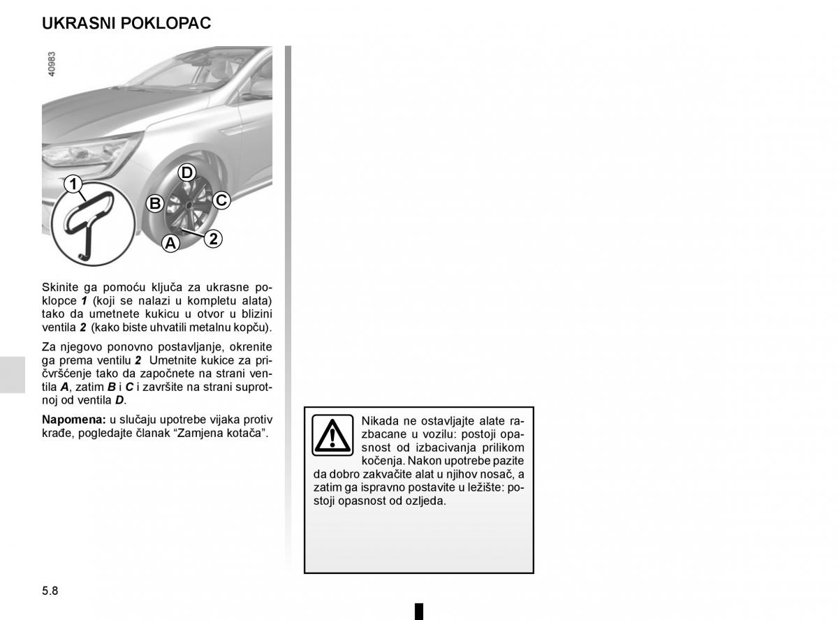 Renault Megane IV 4 vlasnicko uputstvo / page 276