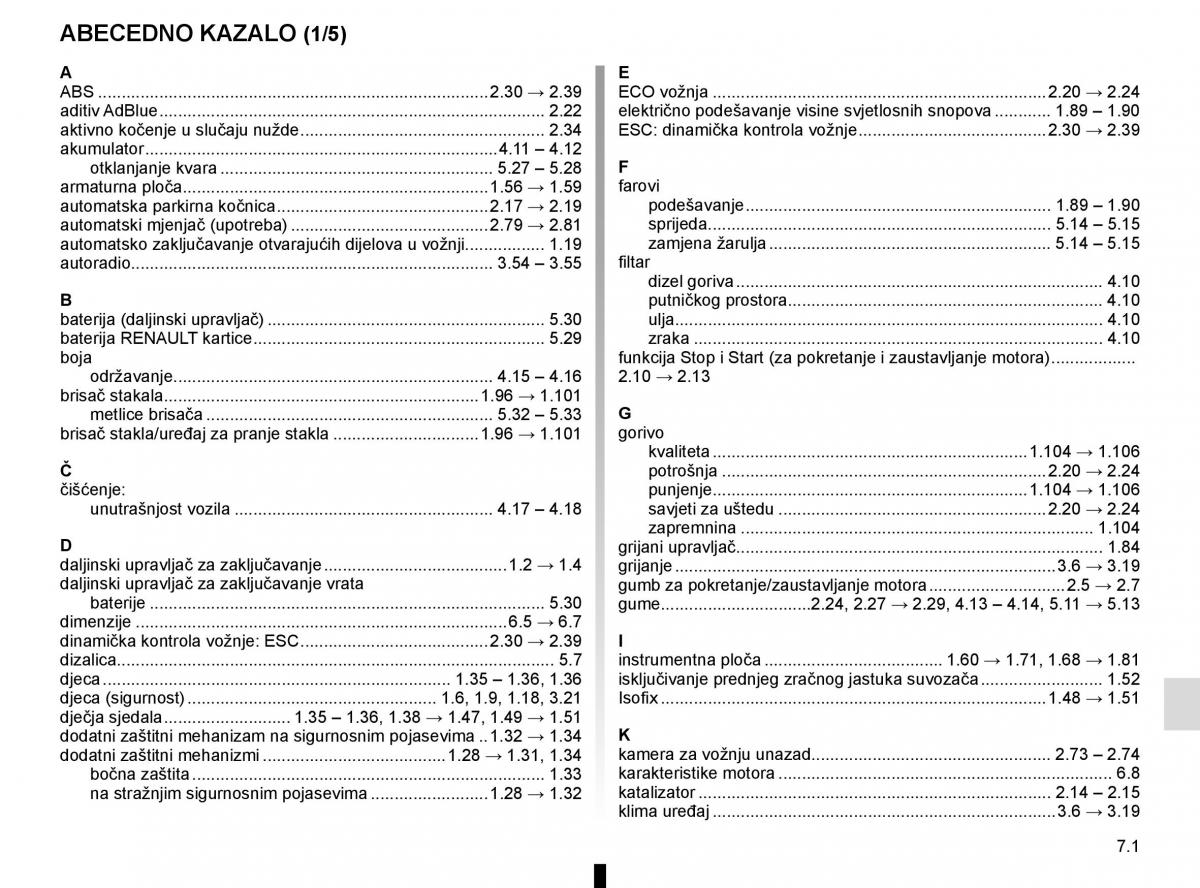 Renault Megane IV 4 vlasnicko uputstvo / page 333