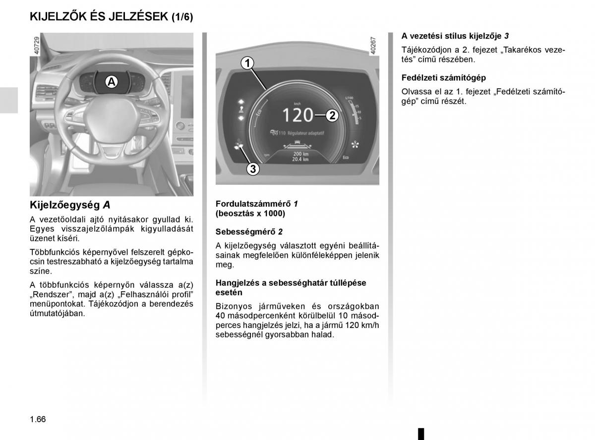 Renault Megane IV 4 Kezelesi utmutato / page 72