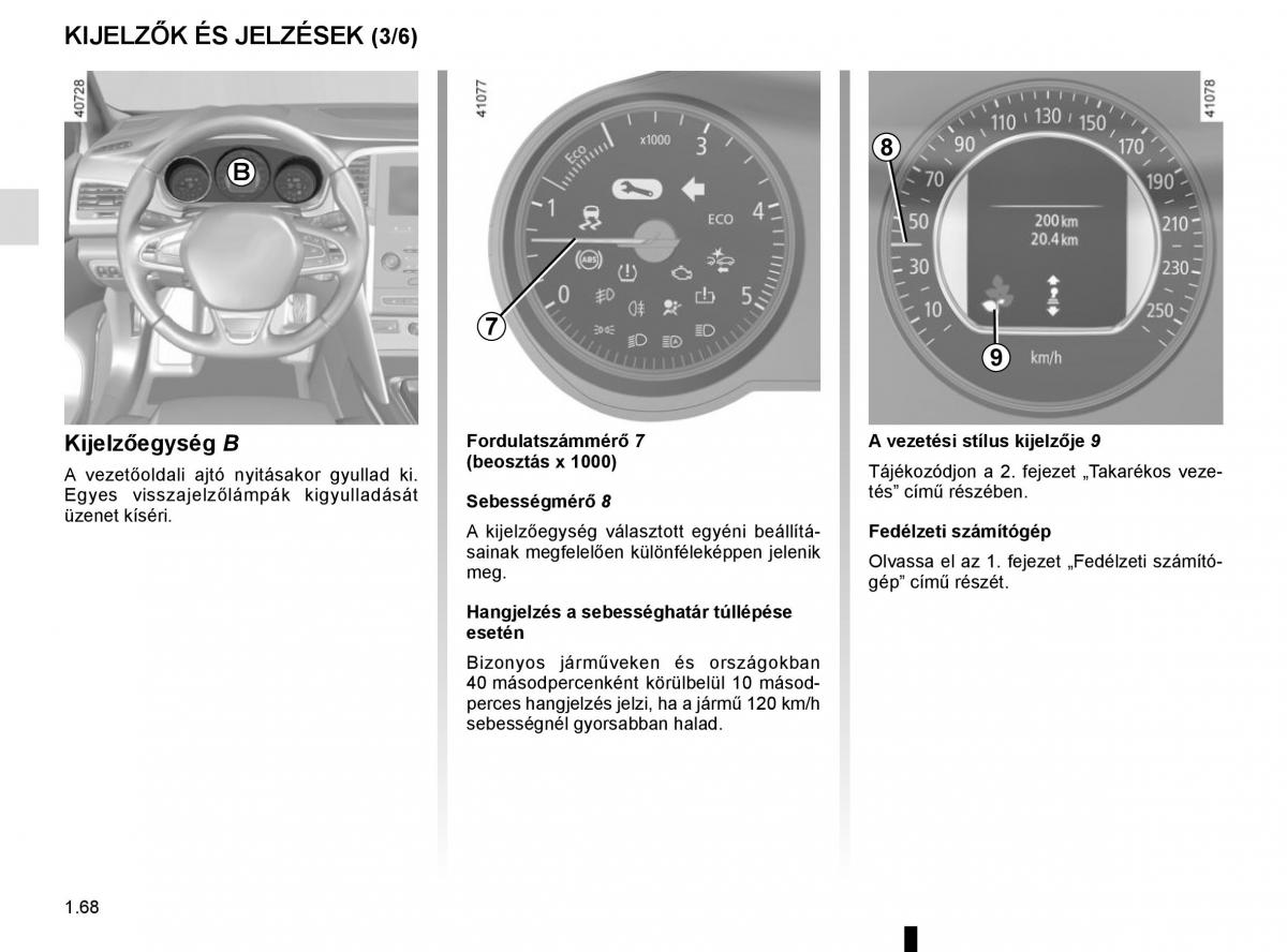 Renault Megane IV 4 Kezelesi utmutato / page 74