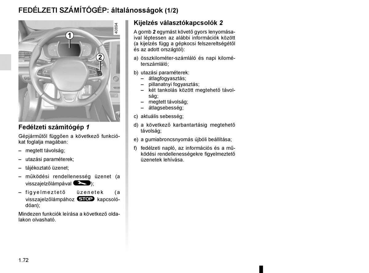 Renault Megane IV 4 Kezelesi utmutato / page 78