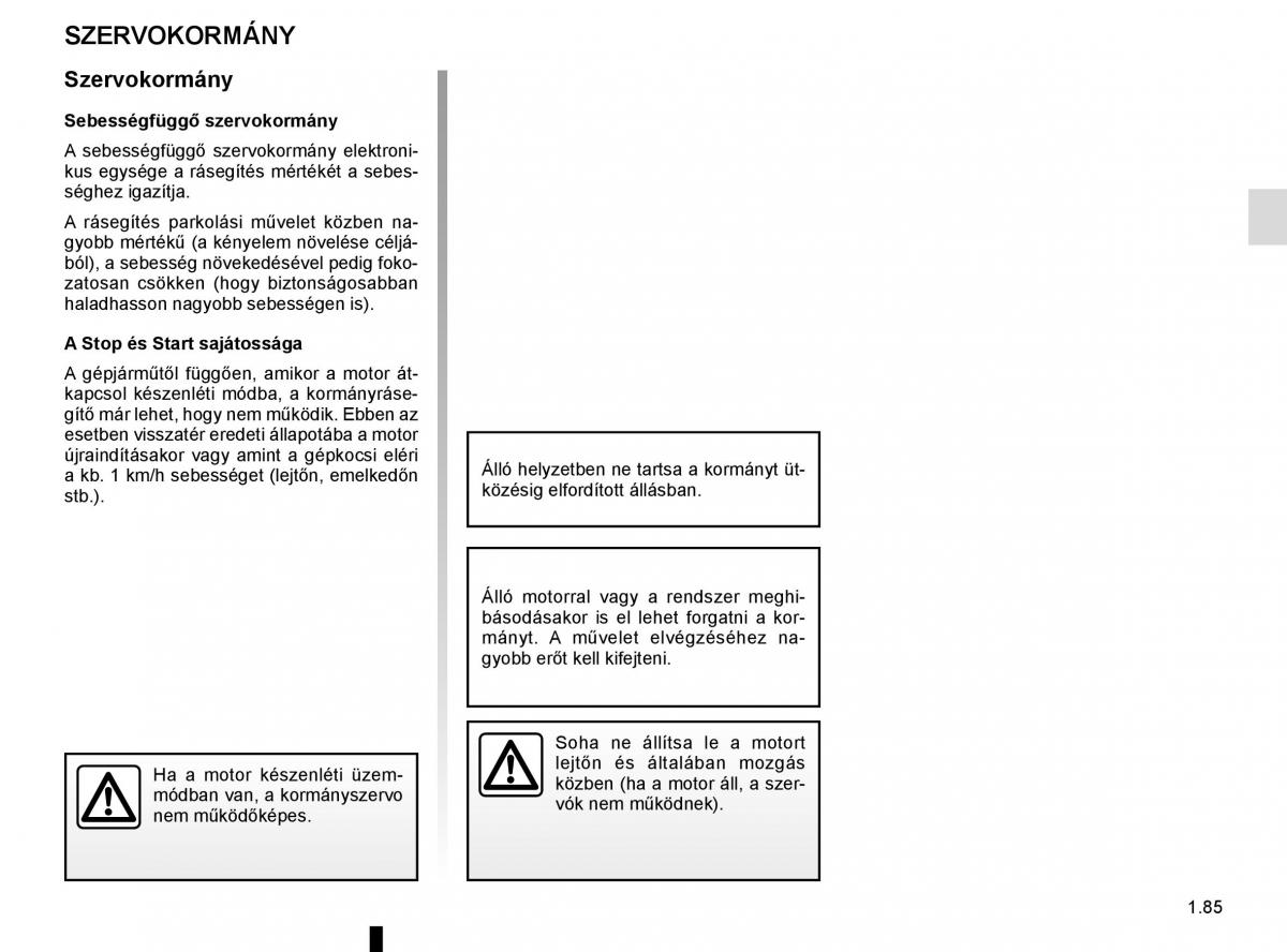 Renault Megane IV 4 Kezelesi utmutato / page 91