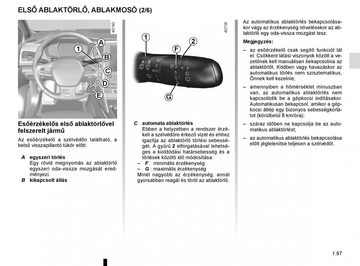 Renault Megane IV 4 Kezelesi utmutato / page 103