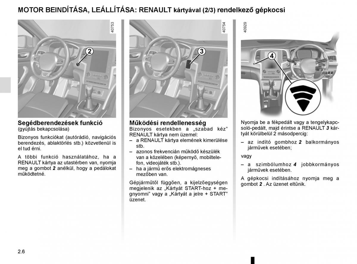 Renault Megane IV 4 Kezelesi utmutato / page 118