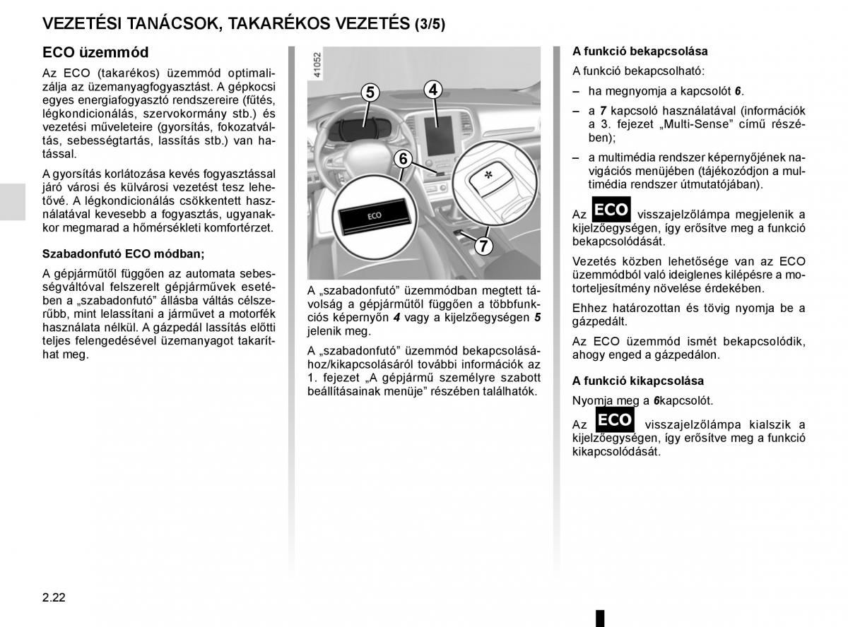 Renault Megane IV 4 Kezelesi utmutato / page 134