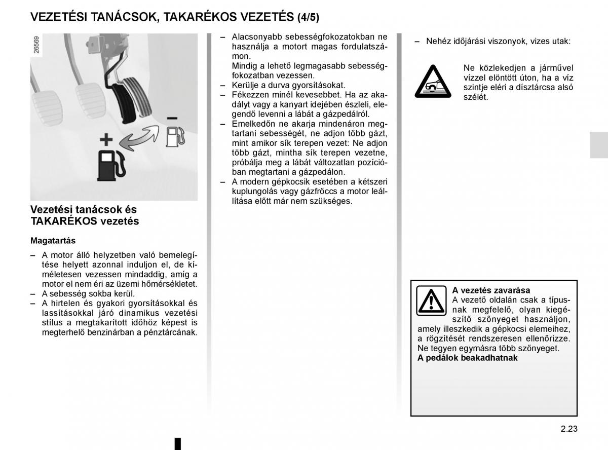 Renault Megane IV 4 Kezelesi utmutato / page 135