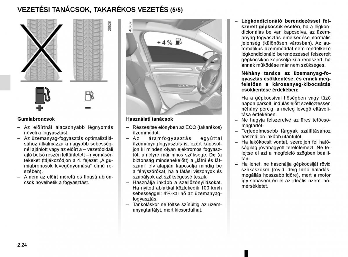 Renault Megane IV 4 Kezelesi utmutato / page 136