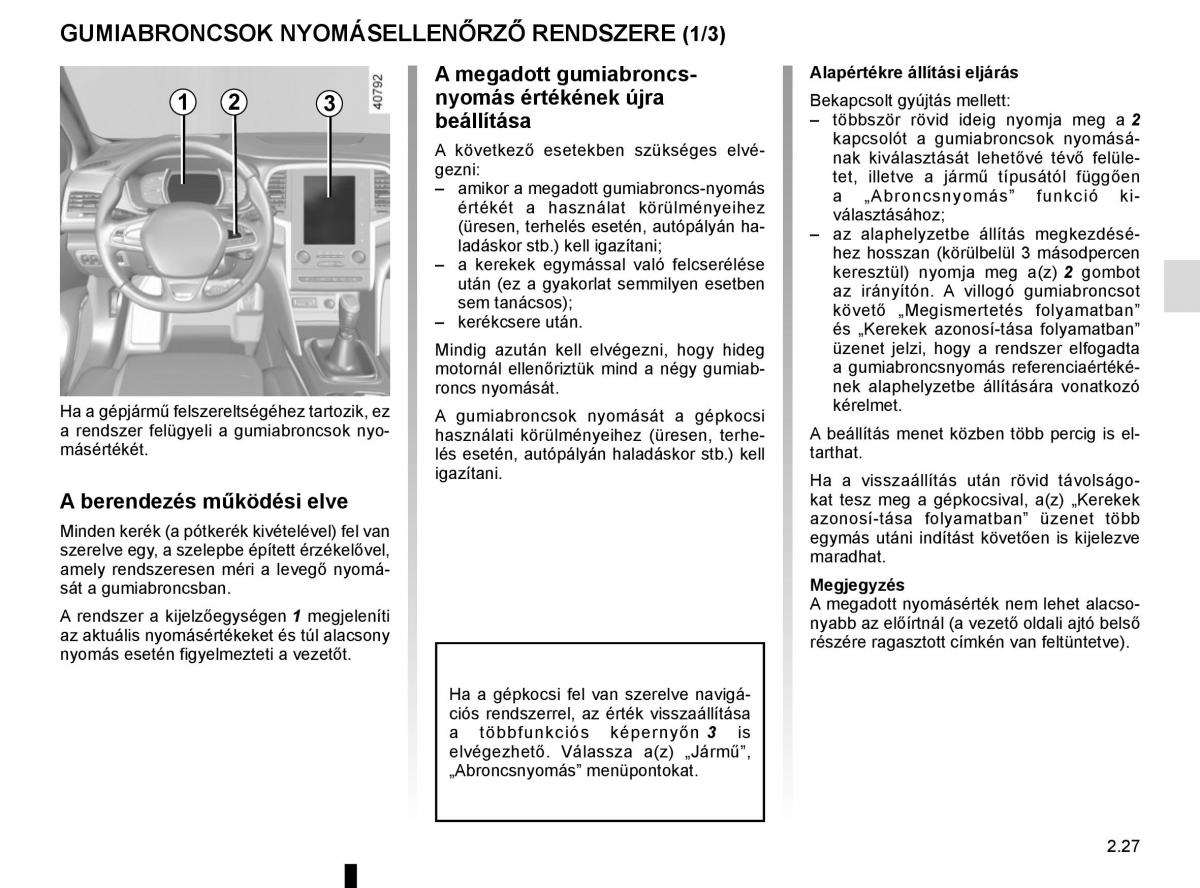 Renault Megane IV 4 Kezelesi utmutato / page 139