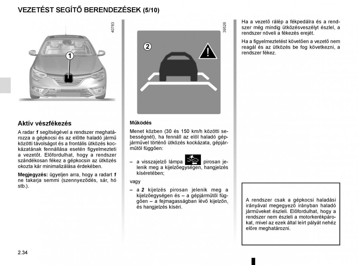 Renault Megane IV 4 Kezelesi utmutato / page 146