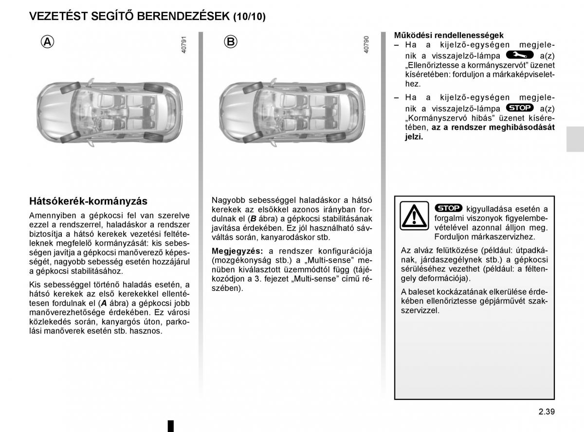 Renault Megane IV 4 Kezelesi utmutato / page 151