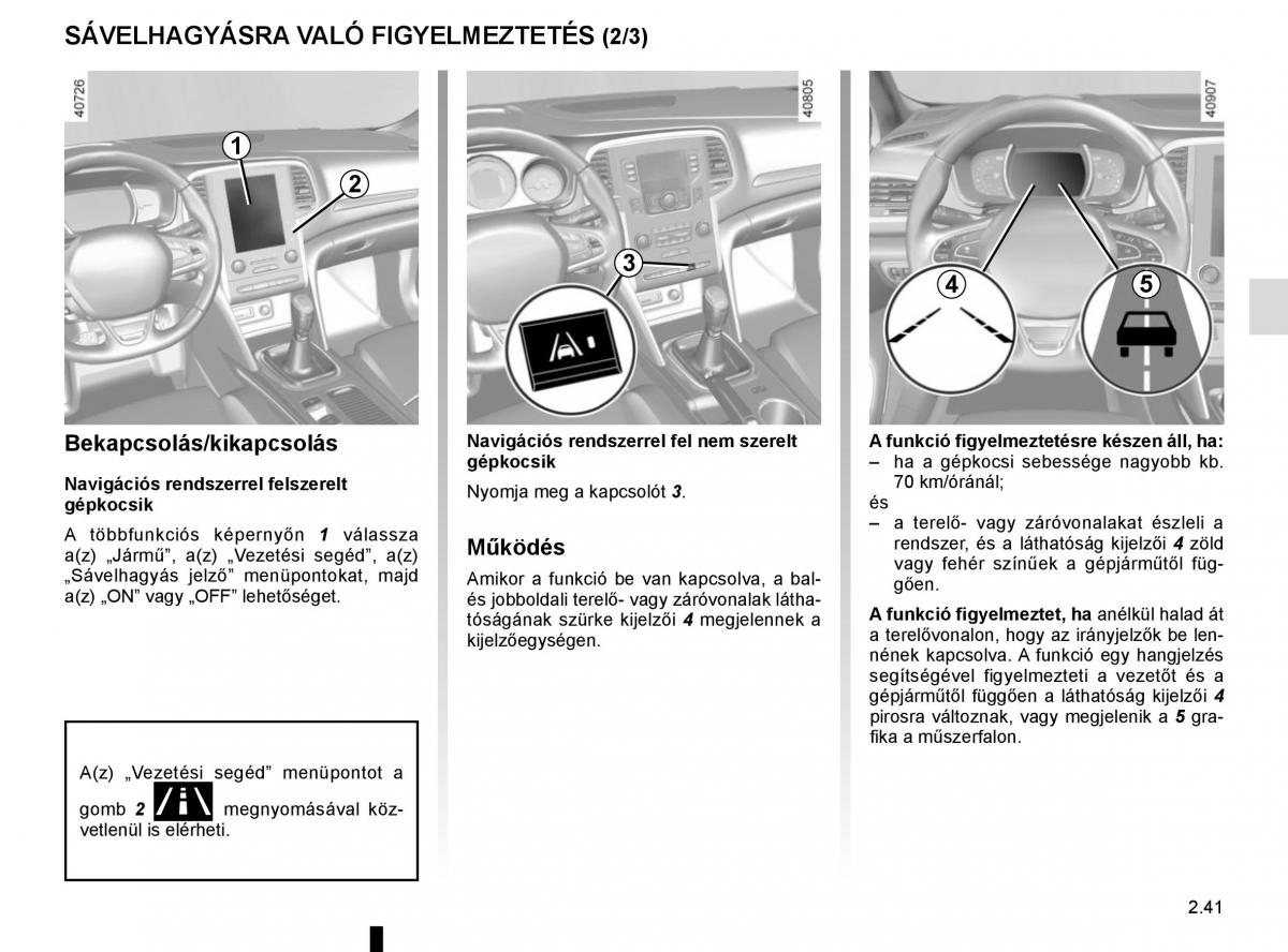 Renault Megane IV 4 Kezelesi utmutato / page 153