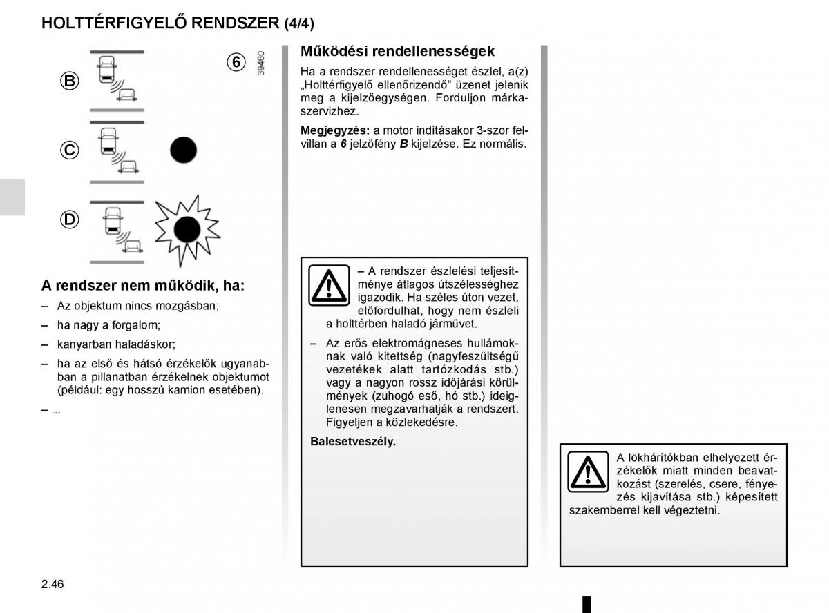 Renault Megane IV 4 Kezelesi utmutato / page 158