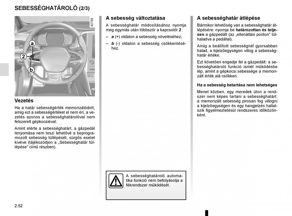 Renault Megane IV 4 Kezelesi utmutato / page 164