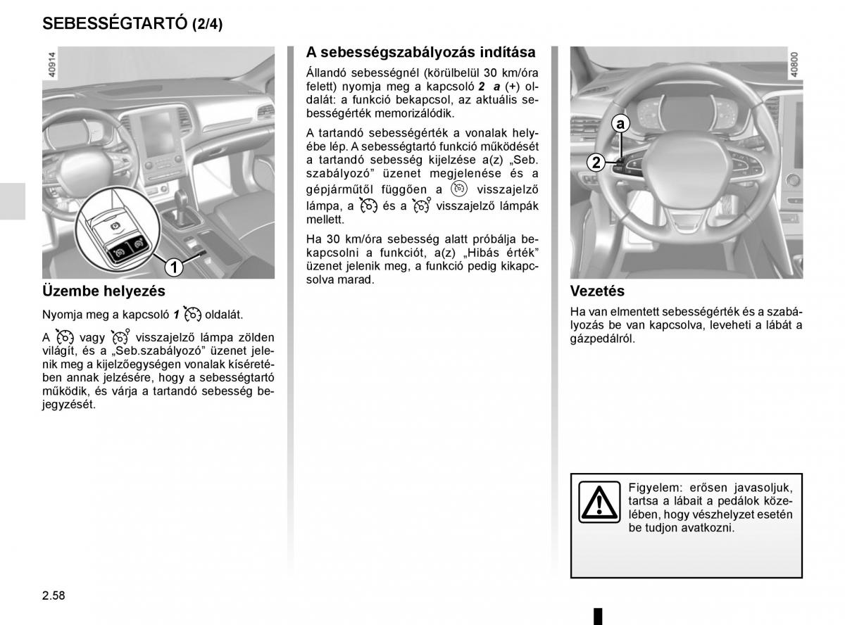 Renault Megane IV 4 Kezelesi utmutato / page 170