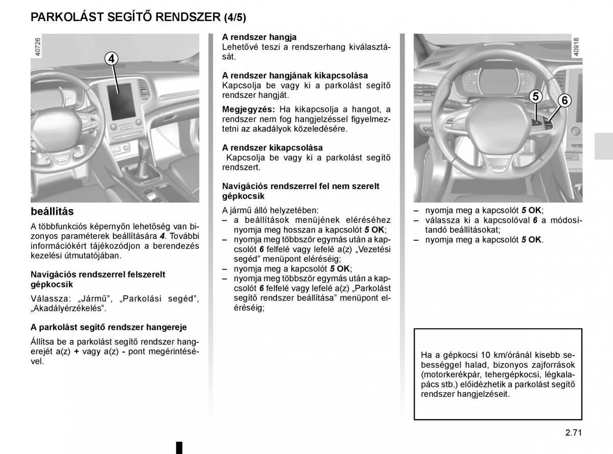 Renault Megane IV 4 Kezelesi utmutato / page 183