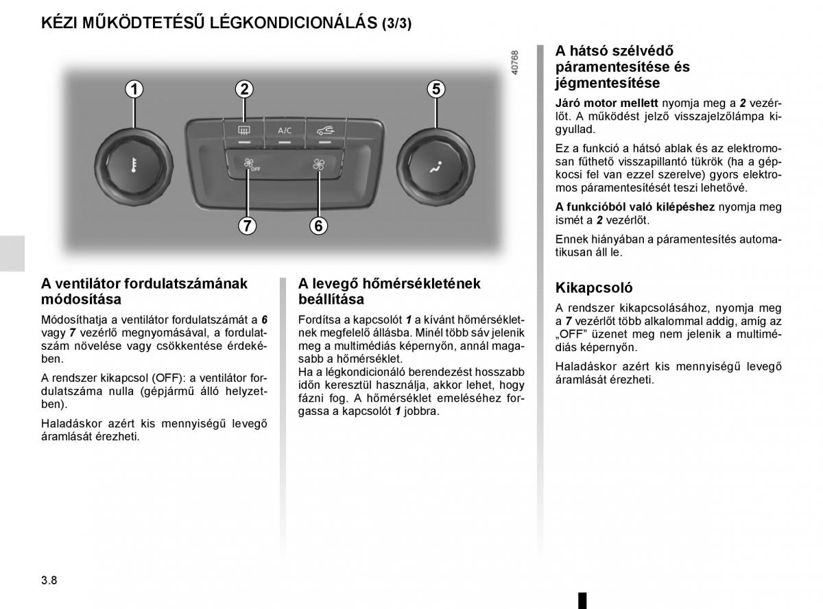 Renault Megane IV 4 Kezelesi utmutato / page 202