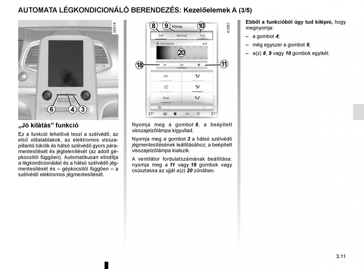 Renault Megane IV 4 Kezelesi utmutato / page 205