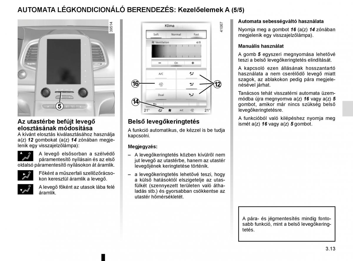 Renault Megane IV 4 Kezelesi utmutato / page 207