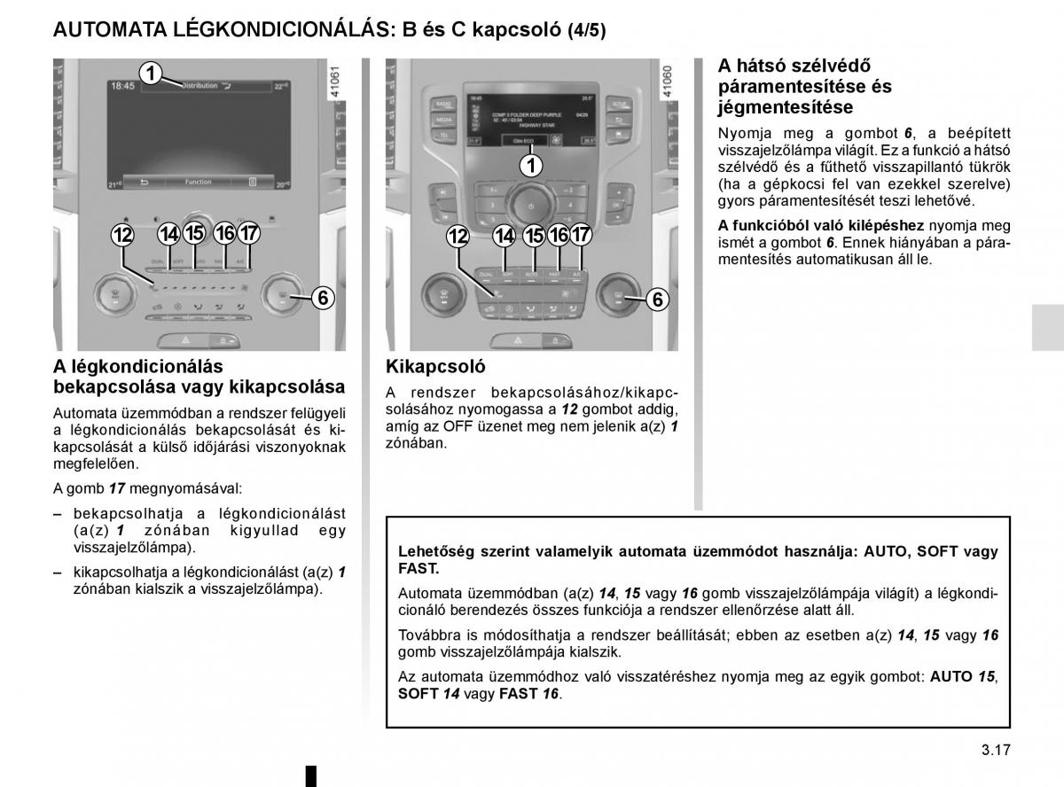 Renault Megane IV 4 Kezelesi utmutato / page 211