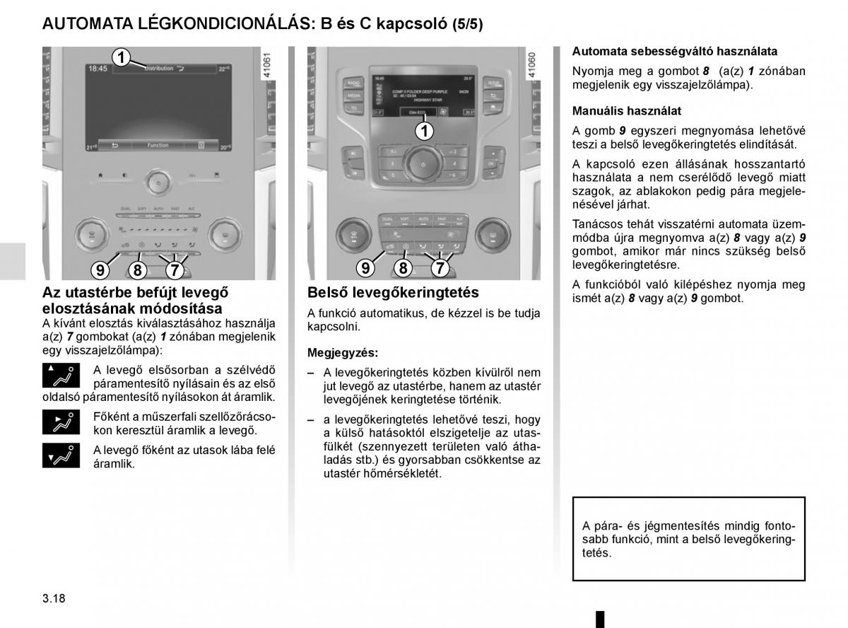 Renault Megane IV 4 Kezelesi utmutato / page 212