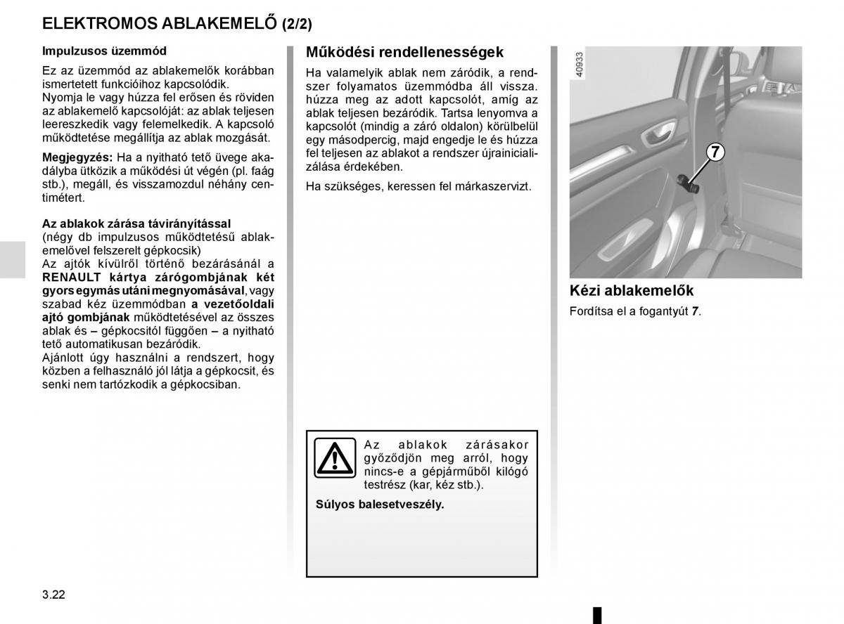 Renault Megane IV 4 Kezelesi utmutato / page 216