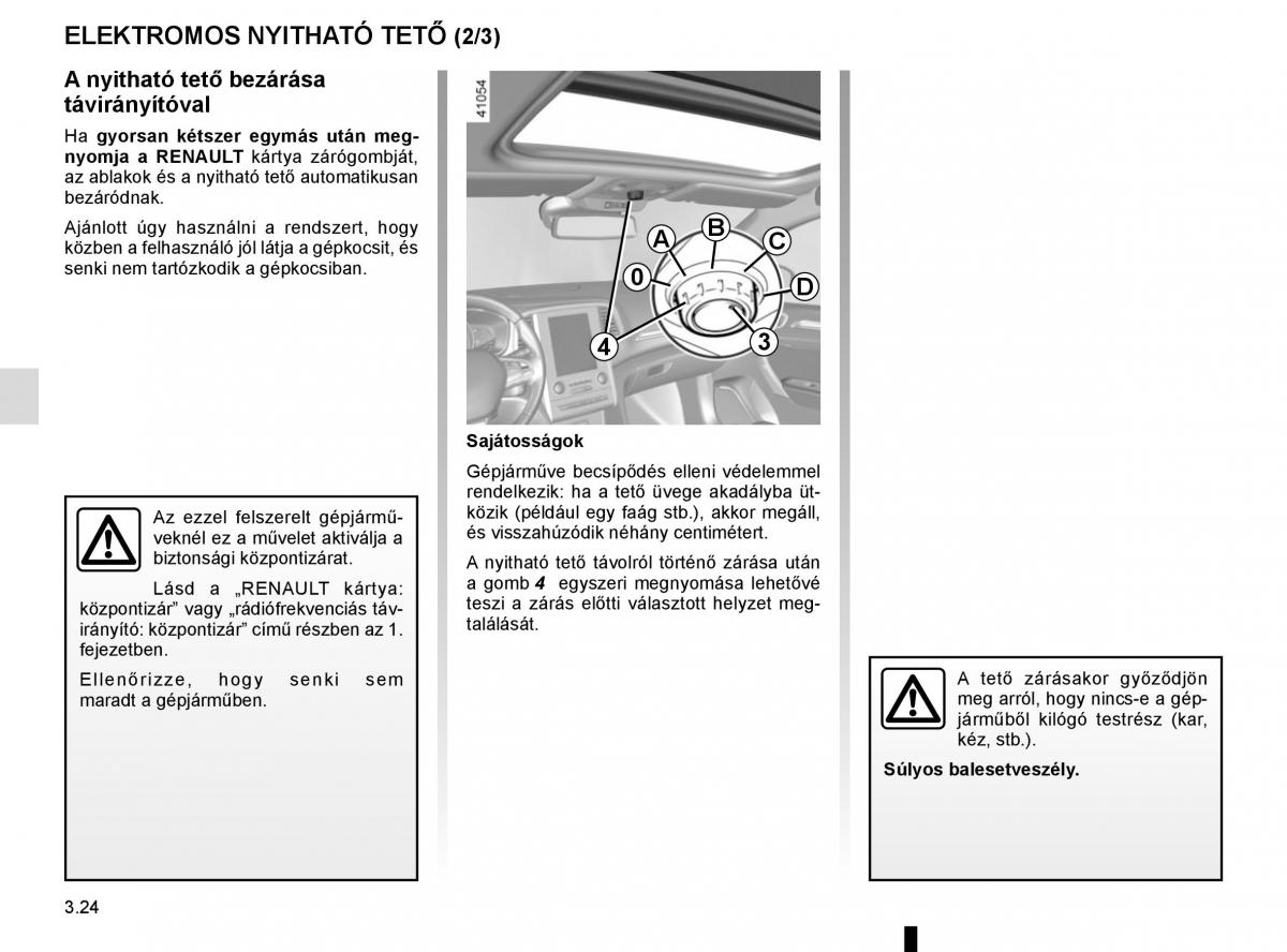 Renault Megane IV 4 Kezelesi utmutato / page 218