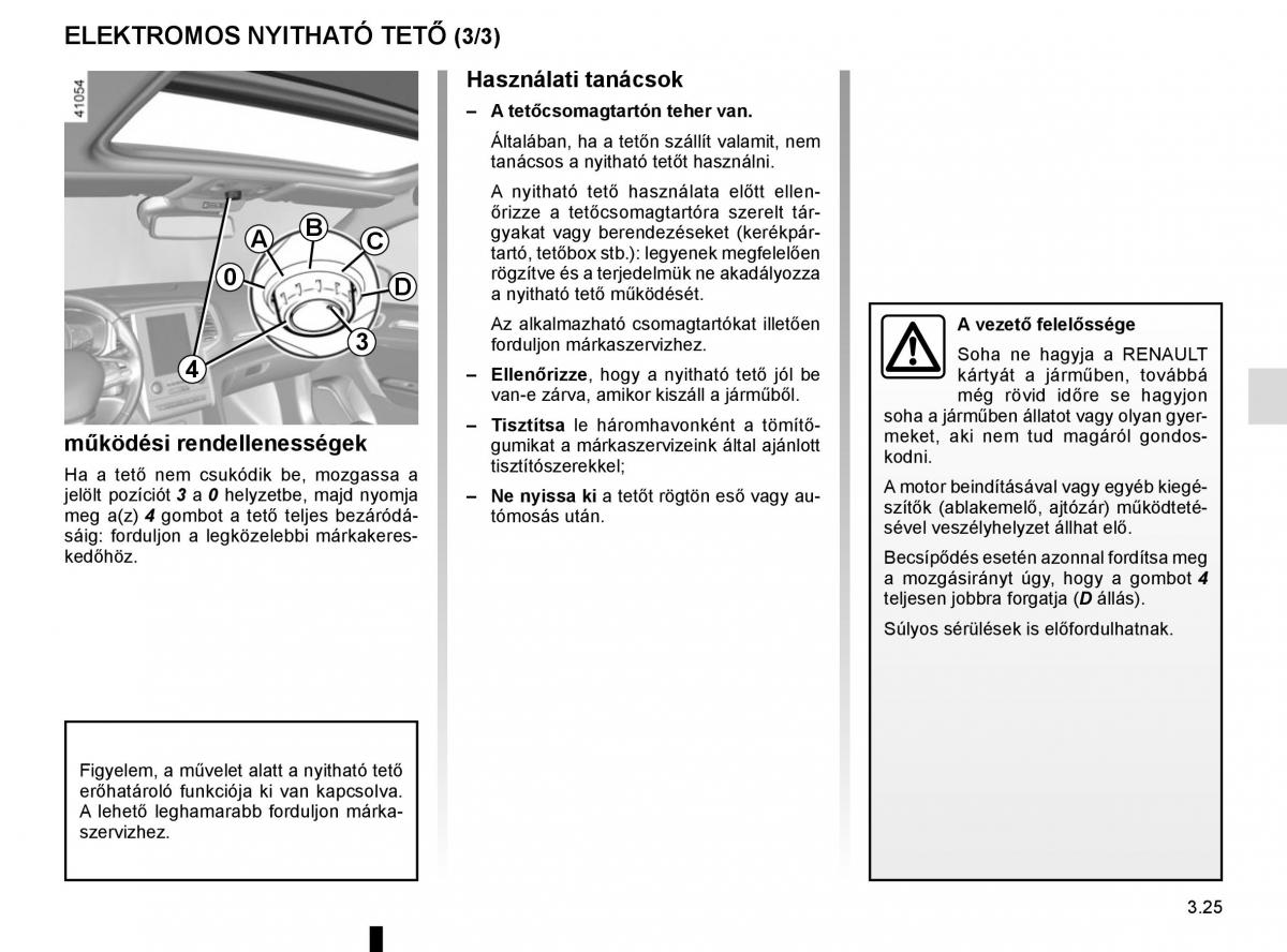 Renault Megane IV 4 Kezelesi utmutato / page 219