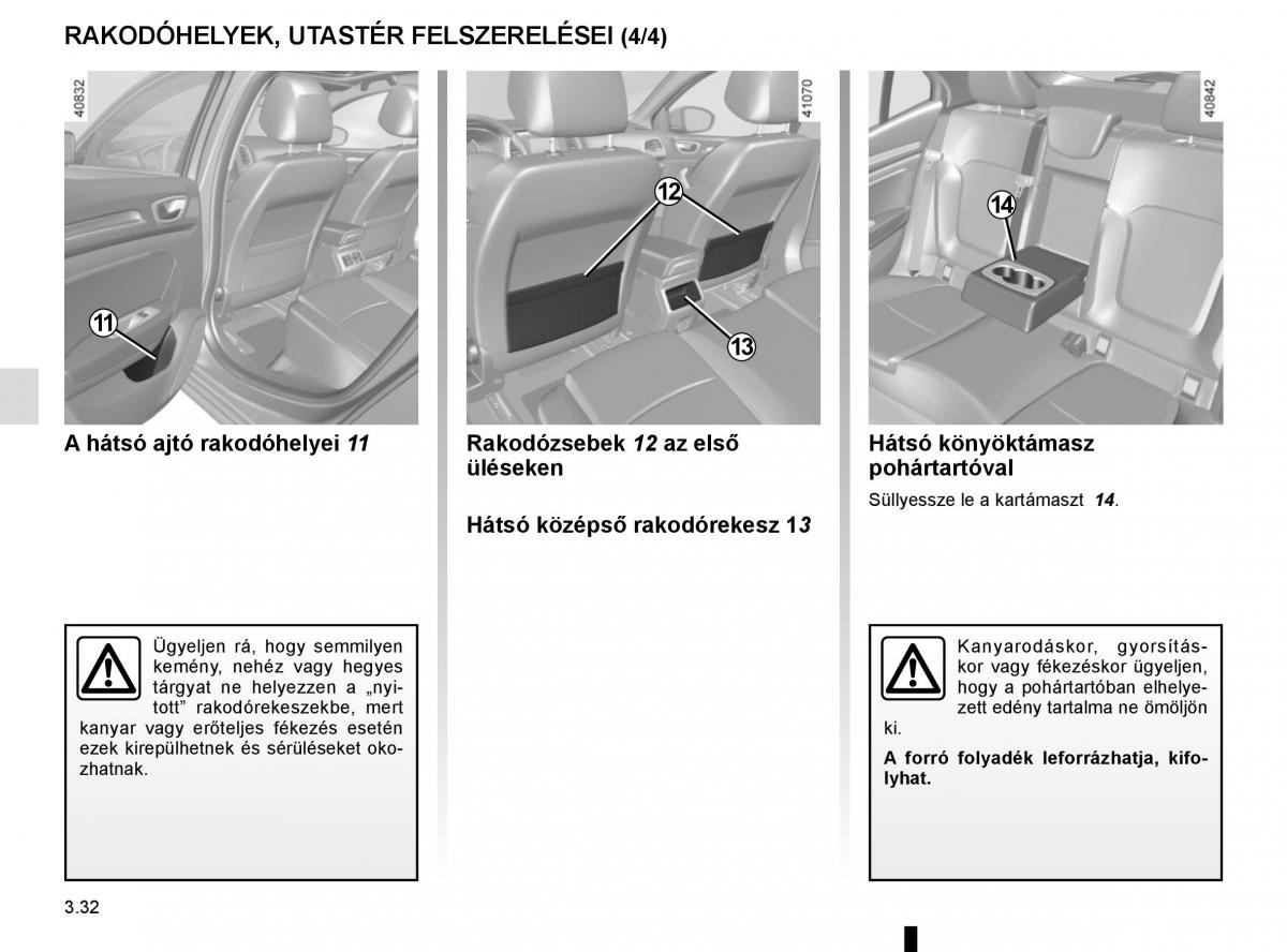 Renault Megane IV 4 Kezelesi utmutato / page 226