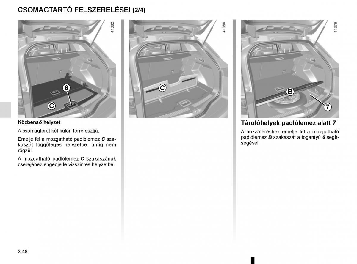 Renault Megane IV 4 Kezelesi utmutato / page 242