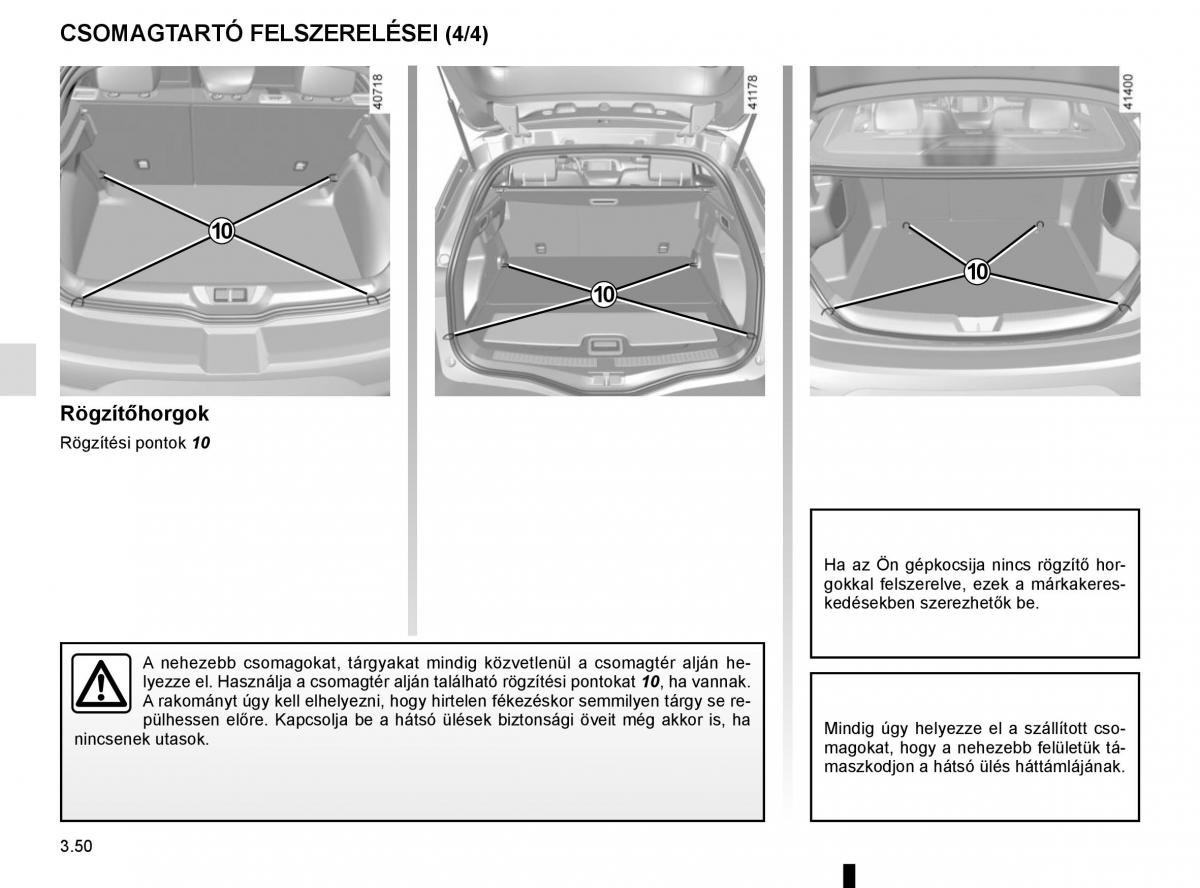 Renault Megane IV 4 Kezelesi utmutato / page 244