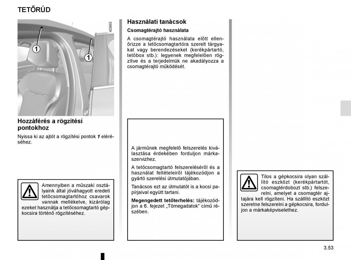 Renault Megane IV 4 Kezelesi utmutato / page 247