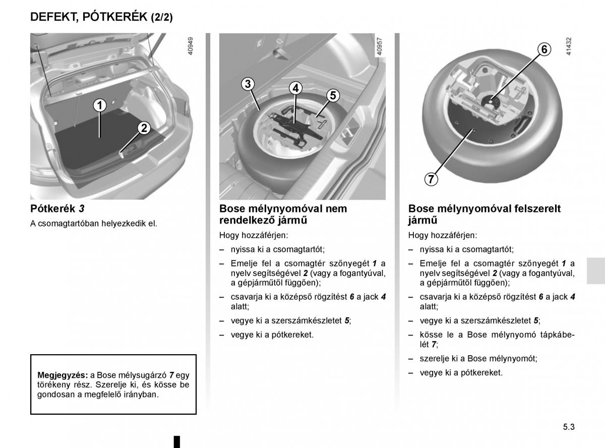 Renault Megane IV 4 Kezelesi utmutato / page 271