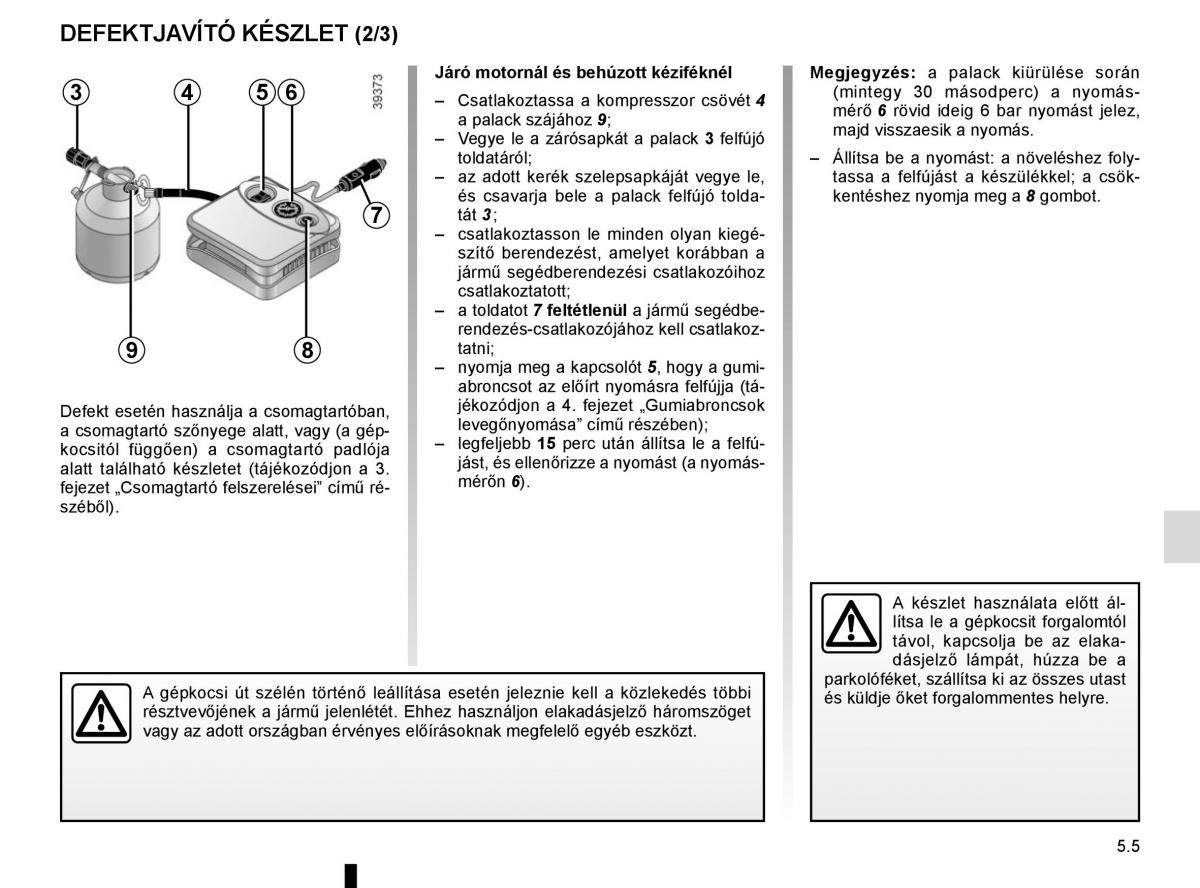 Renault Megane IV 4 Kezelesi utmutato / page 273