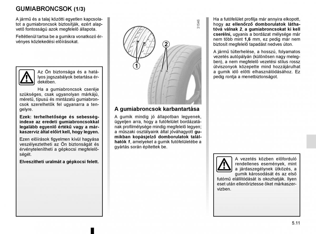 Renault Megane IV 4 Kezelesi utmutato / page 279