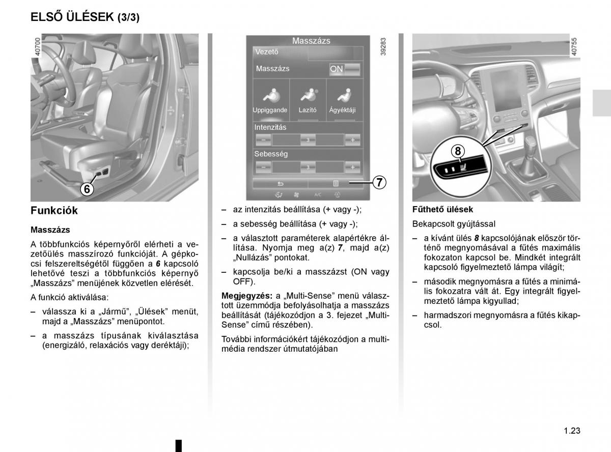 Renault Megane IV 4 Kezelesi utmutato / page 29